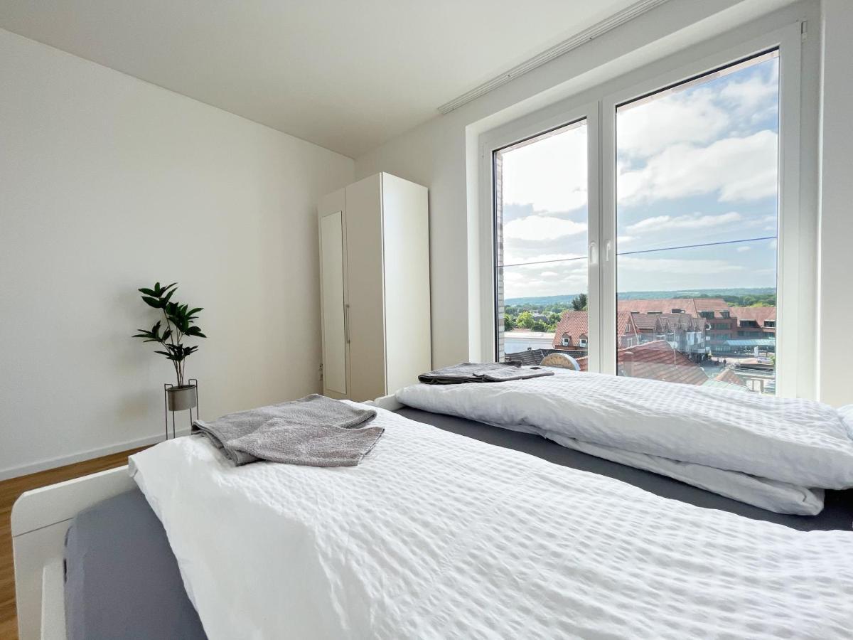 Moderne Apartments Im Herzen Der Stadt I Private Tiefgarage Mit Ladesaeulen I Home2Share Ibbenbueren Exterior photo